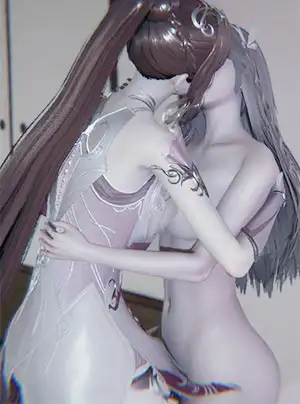 百合花开（小舞与荣荣）【3D漫画】